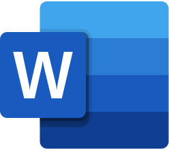 Microsoft Office 365 - Word Icon